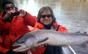 First 2014 season Salmon, Art Mesher, Waterloo Ont.