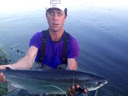 Jeremy with a beautiful Atlantic Salmon