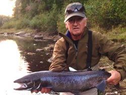Ron Halick, Jersey City, NJ,  Cains River Salmon