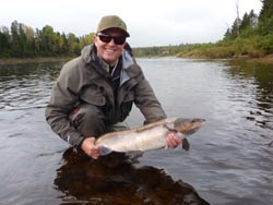 Brian Warrington, Manchester England, Nor'west Miramichi River